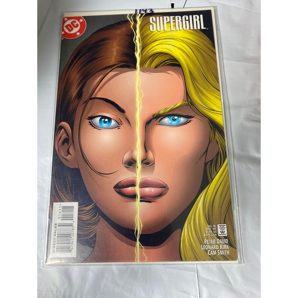 DC Comics Supergirl #16 Dec‎ 1997 Peter David Leonard Kirk Cam Smith Modern Age